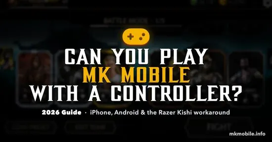 Can You Play MK Mobile With a Controller? (2026 Guide)