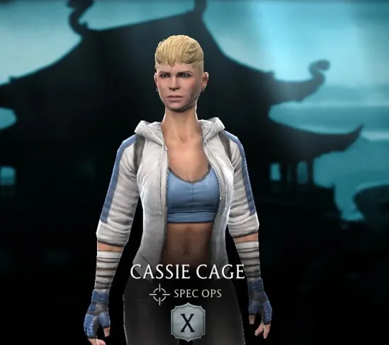 Cassie Cage, Silver character