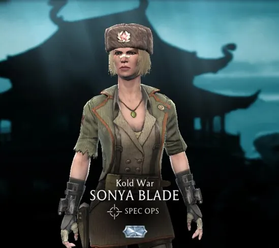 Sonya Blade - Kold War, Diamond character, Spec Ops character, Kold War character