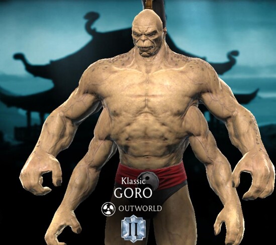 Goro - Klassic, Diamond character
