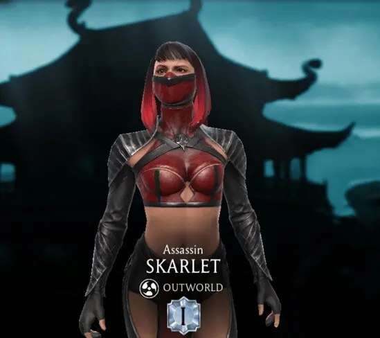 Skarlet - Assassin, Diamond character, Outworld character, Assassin character