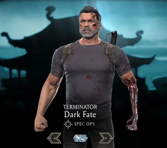 Terminator - Dark Fate, Diamond character, Spec Ops character