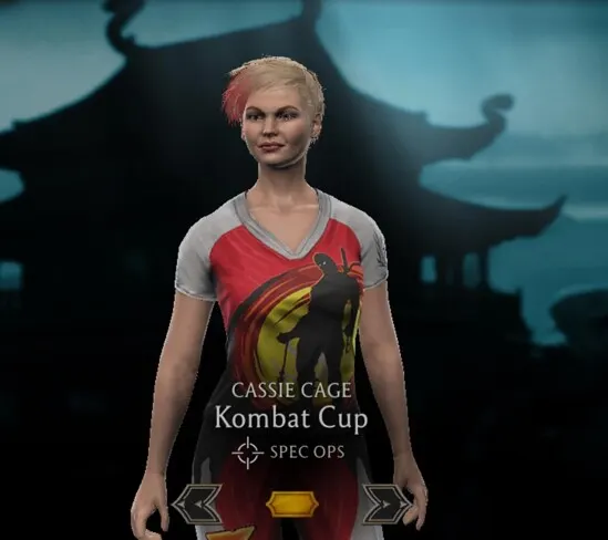 Cassie Cage - Kombat Cup