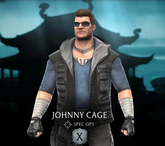 Johnny Cage, Silver character