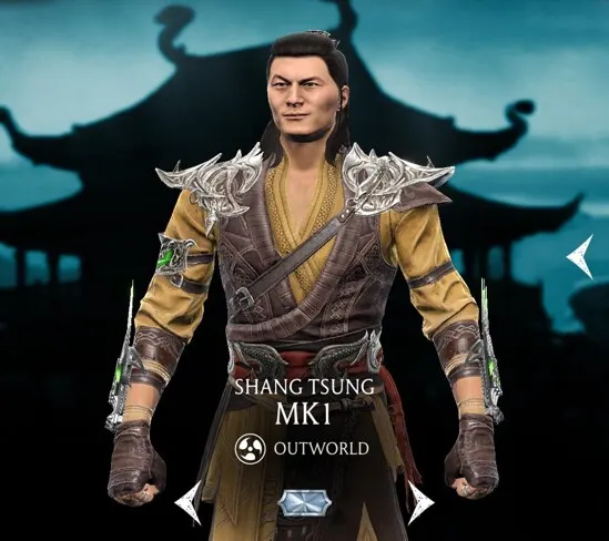 Shang Tsung - MK1, Diamond character