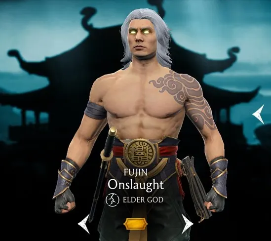 Fujin - Onslaught, Gold character, Elder God character, Onslaught character