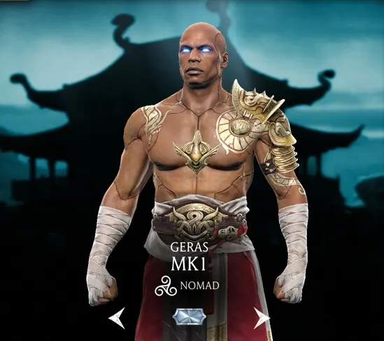 Geras - MK1, Diamond character, Nomad character, MK1 character