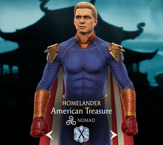 Homelander - American Treasure, Diamond character, Nomad character