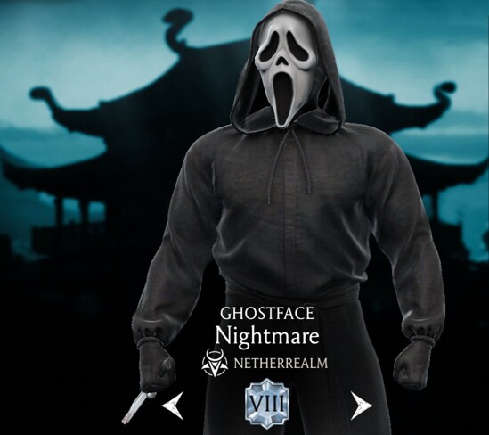 Ghostface - Nightmare, Diamond character, Netherrealm character, Nightmare character