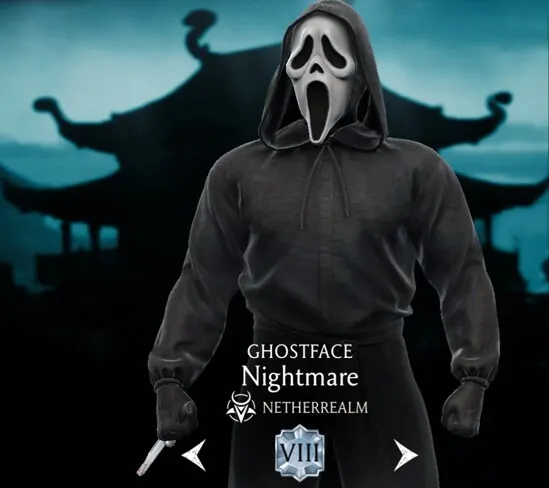 Ghostface - Nightmare, Diamond character, Netherrealm character, Nightmare character