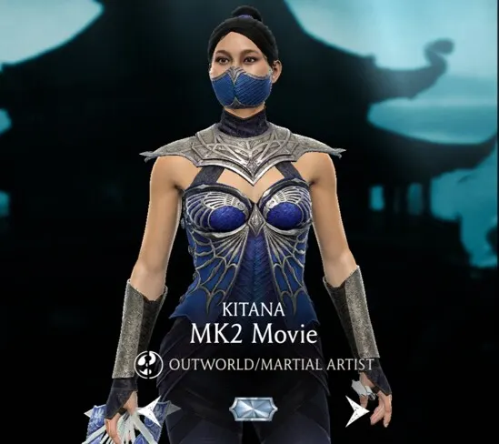 Kitana - MK2 Movie, Diamond character, Martial Artist, Outworld character