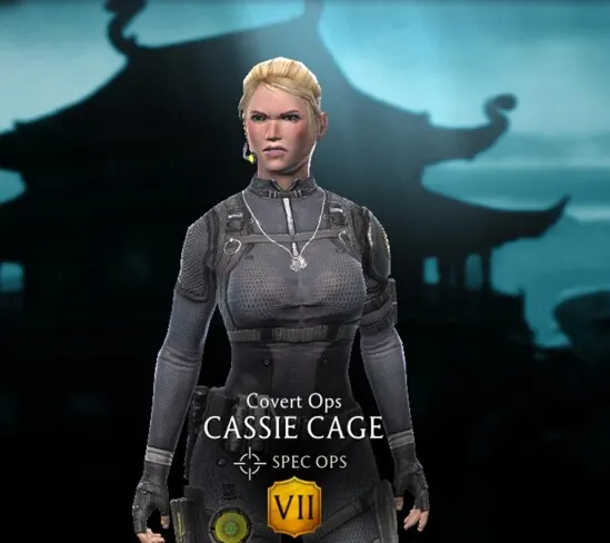 Cassie Cage - Covert Ops, Gold character