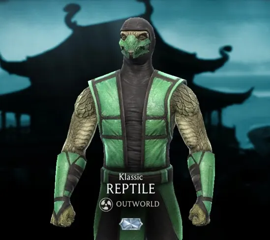 Reptile - Klassic, Diamond character, Outworld character