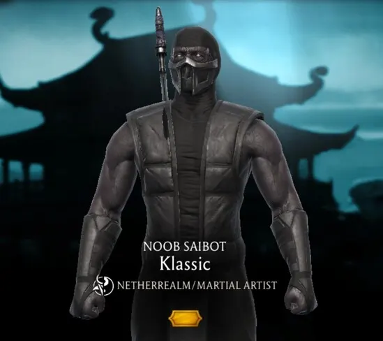 Noob Saibot - Klassic, Gold character