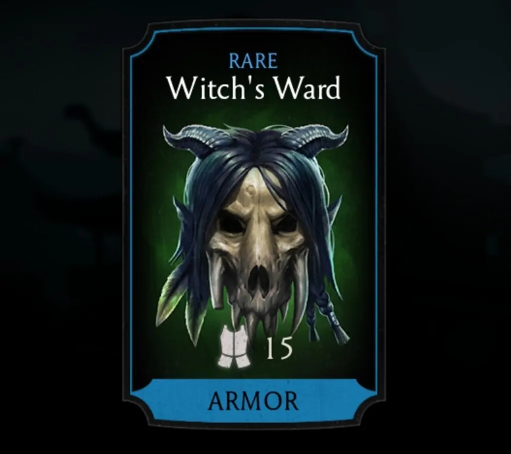 Witch's Ward, Rare Equipment, Armor, Tower of Horror - MKmobileInfo