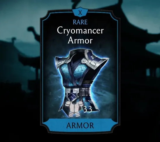 Cryomancer Armor