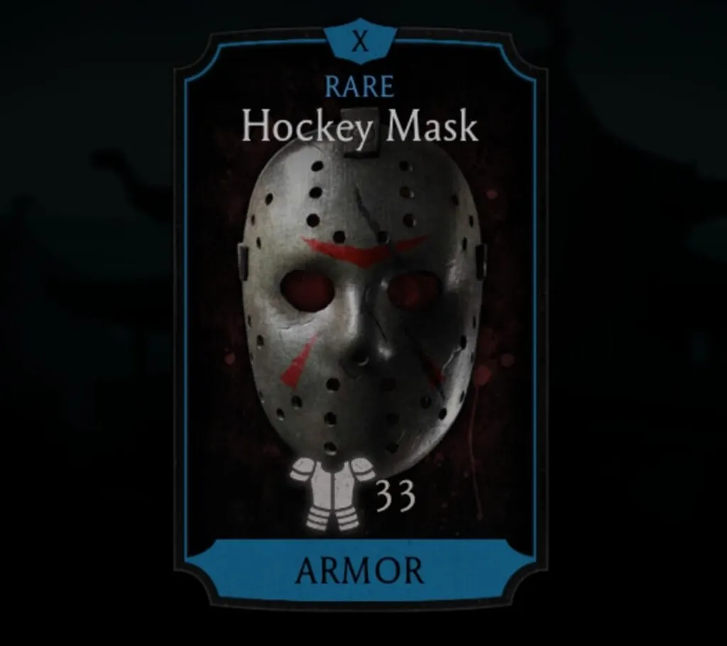 Hockey Mask, Rare Equipment, Armor - MKmobileInfo