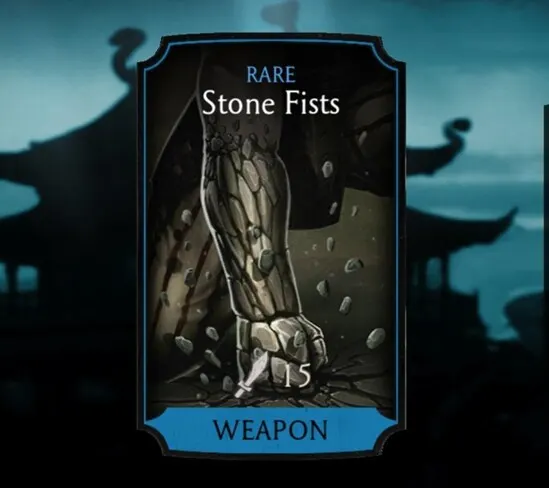 Stone Fists, Rare Equipment, Weapon, Black Dragon - MKmobileInfo