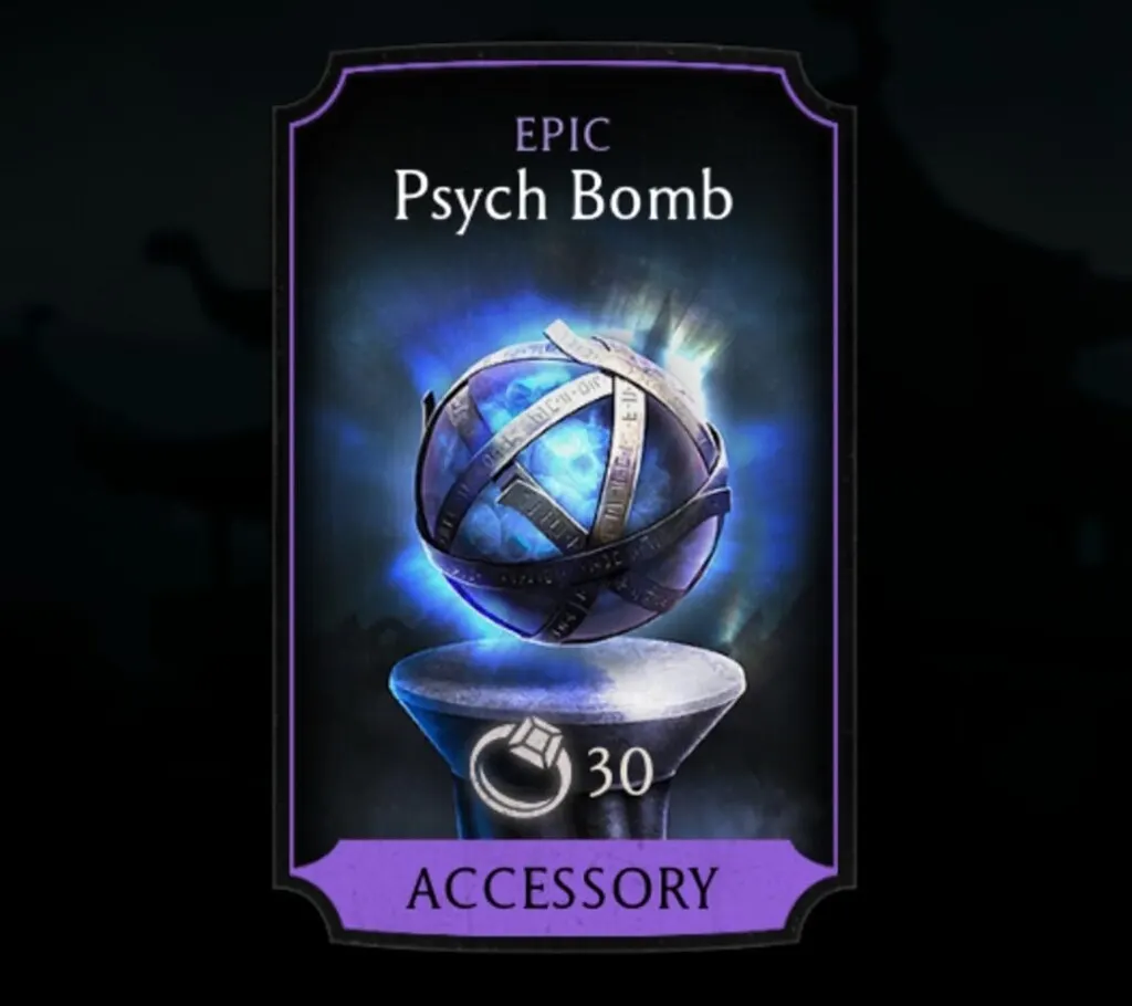Psych Bomb, Epic Equipment, Accessory, Black Dragon - MKmobileInfo