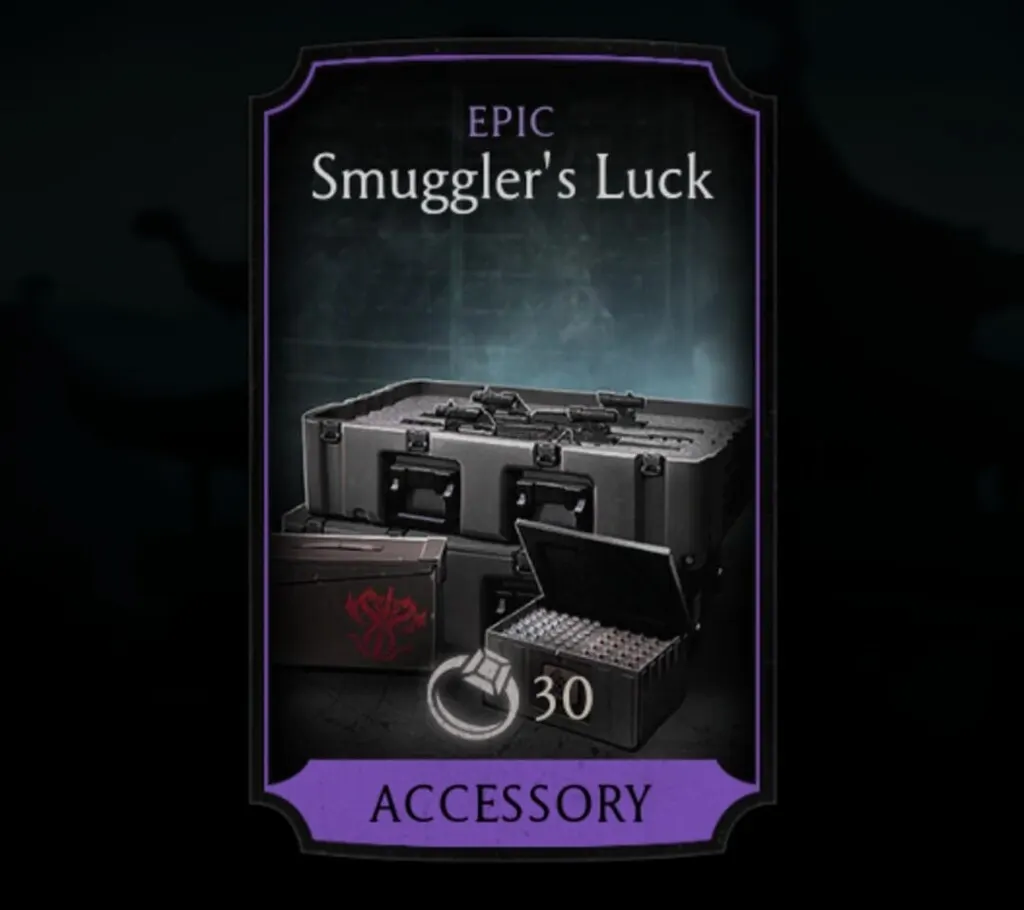 Smuggler's Luck, Epic Equipment, Accessory, Black Dragon - MKmobileInfo
