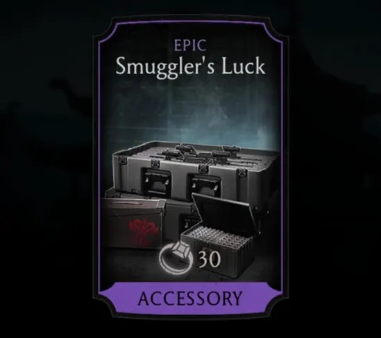 Smuggler's Luck, Epic Equipment, Accessory, Black Dragon - MKmobileInfo