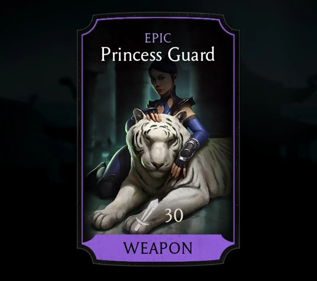 Princess Guard, Epic Equipment, Weapon, Edenian Tower - MKmobileInfo