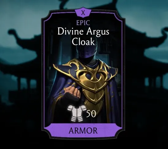 Divine Argus Cloak