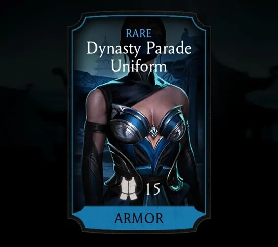 Dynasty Parade Uniform