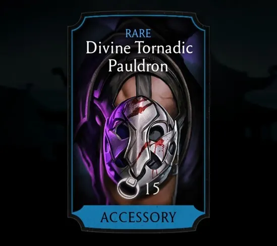 Divine Tornadic Pauldron