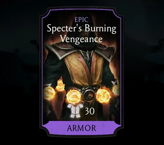 Specter's Burning Vengeance