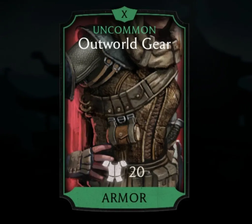 Outworld Gear, Uncommon Equipment, Armor - MKmobileInfo