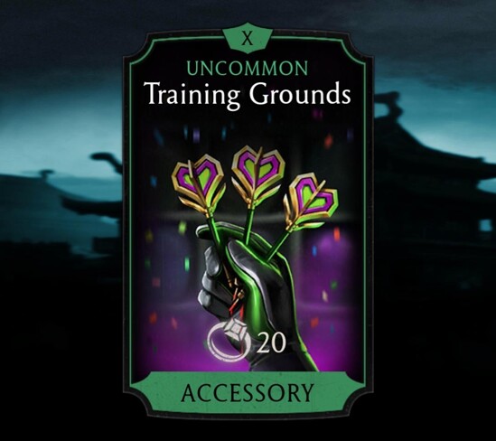 Training Grounds, Uncommon Equipment, Accessory, Twisted Tower - MKmobileInfo