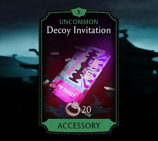 Decoy Invitation, Uncommon Equipment, Accessory, Twisted Tower - MKmobileInfo