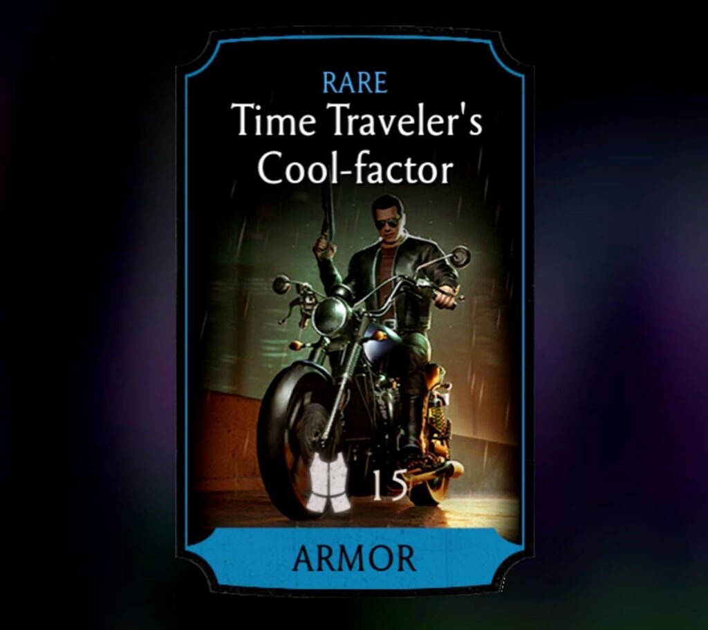 Time Traveler's Cool-factor, Rare Equipment, Armor, Twisted Tower - MKmobileInfo