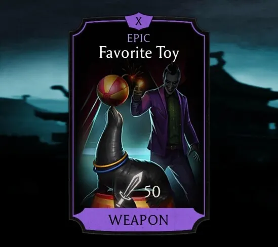 Favorite Toy, Epic Equipment, Weapon, Twisted Tower - MKmobileInfo
