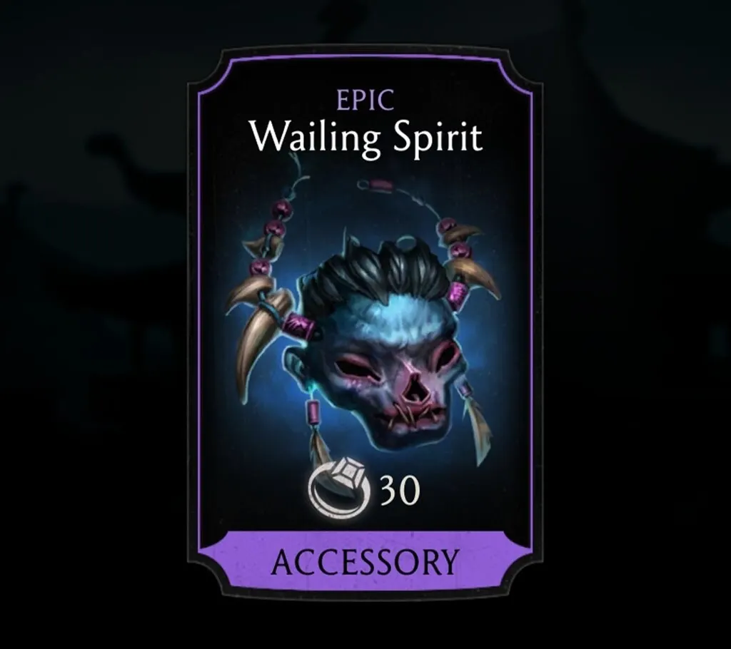 Wailing Spirit, Epic Equipment, Accessory, Tower of Horror - MKmobileInfo