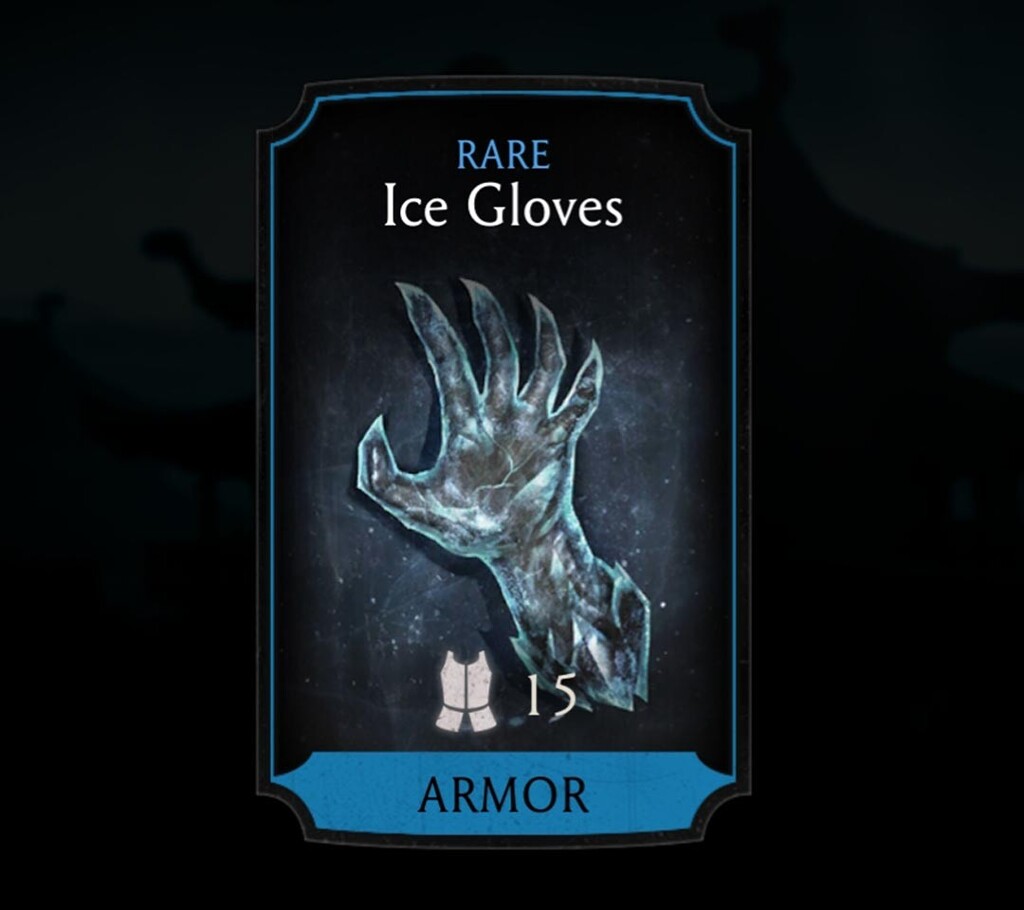 Ice Glove, Rare Equipment, Armor, Lin Kuei - MKmobileInfo