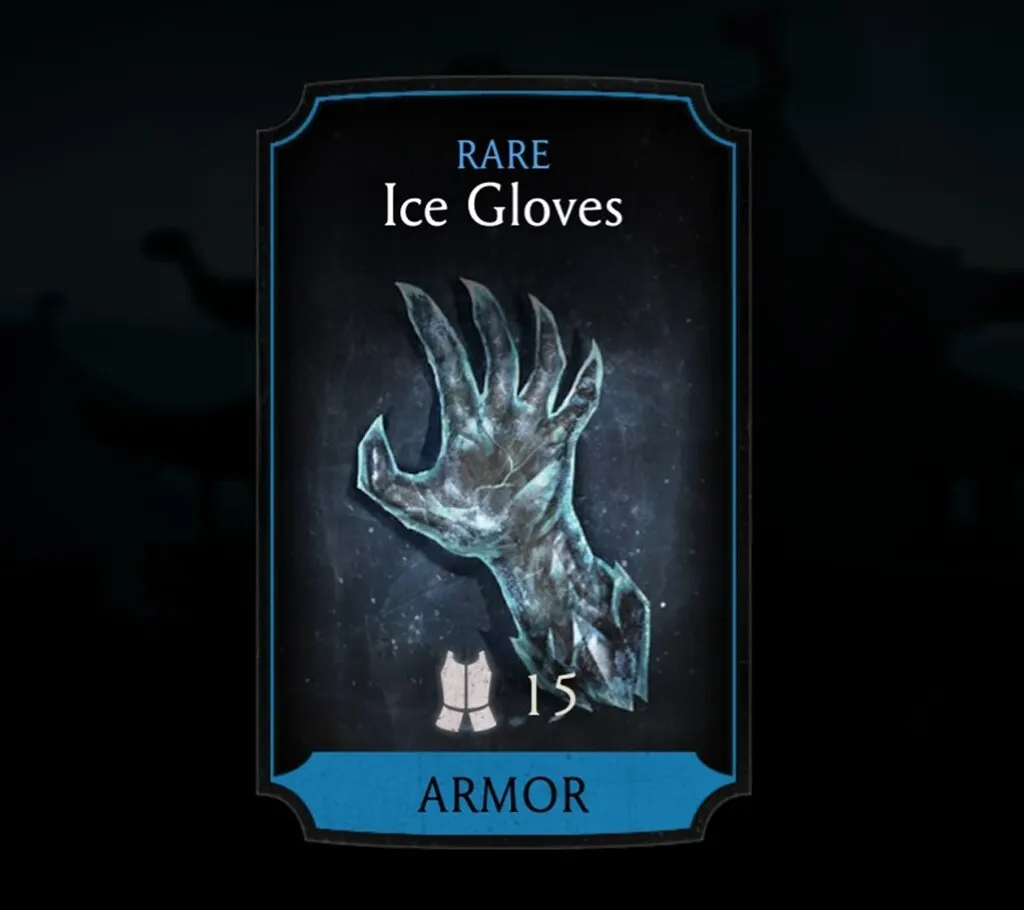 Ice Glove, Rare Equipment, Armor, Lin Kuei - MKmobileInfo