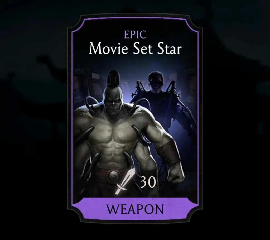 Movie Set Star, Epic Equipment, Weapon, Klassic Tower - MKmobileInfo