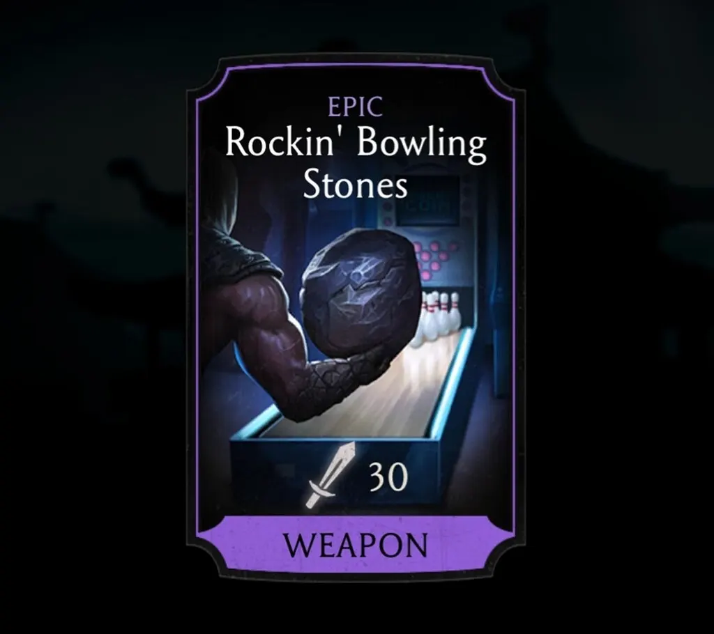 Rockin' Bowling Stones, Epic Equipment, Weapon, Klassic Tower - MKmobileInfo
