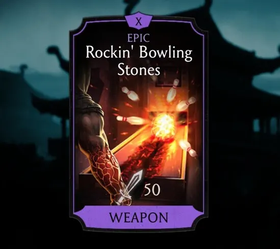Rockin' Bowling Stones, Epic Equipment, Weapon, Klassic Tower - MKmobileInfo