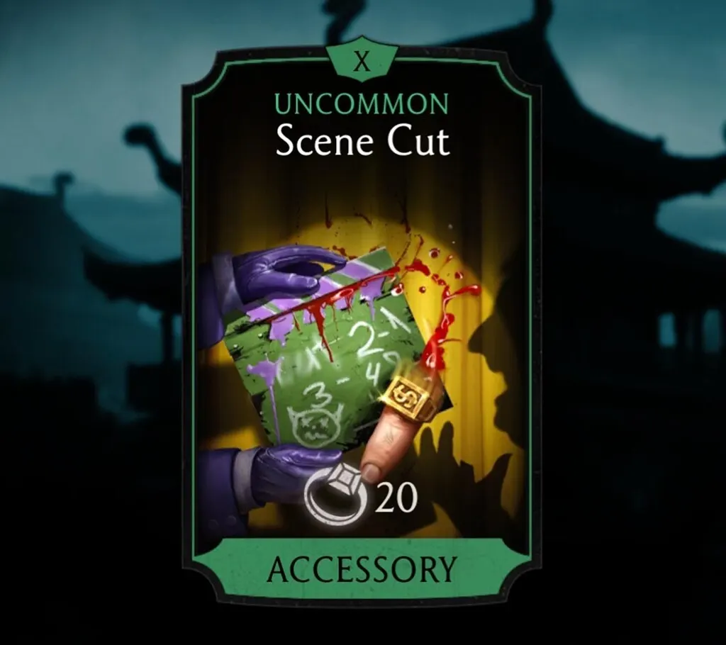 Scene Cut, Uncommon Equipment, Accessory, Action Movie Tower - MKmobileInfo
