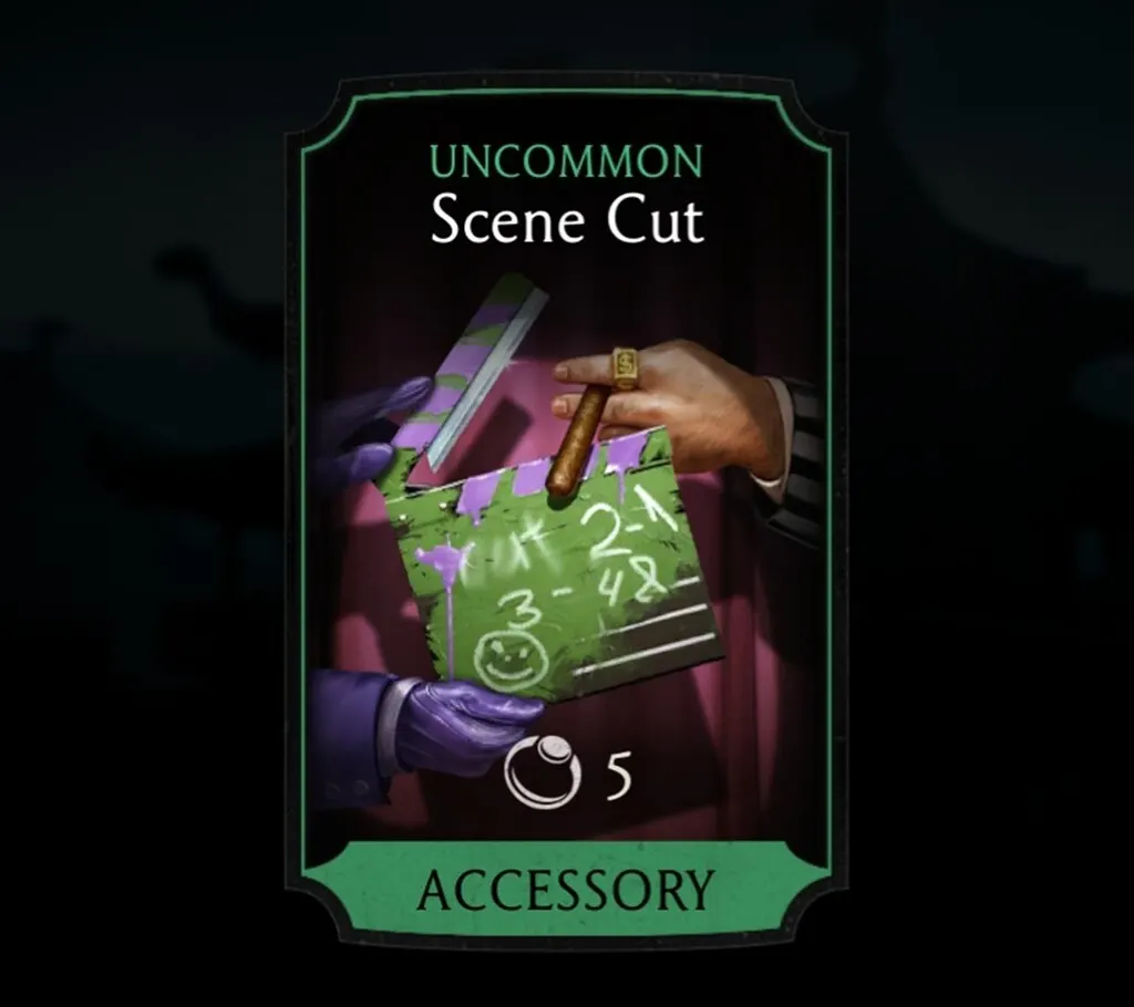 Scene Cut, Uncommon Equipment, Accessory, Action Movie Tower - MKmobileInfo