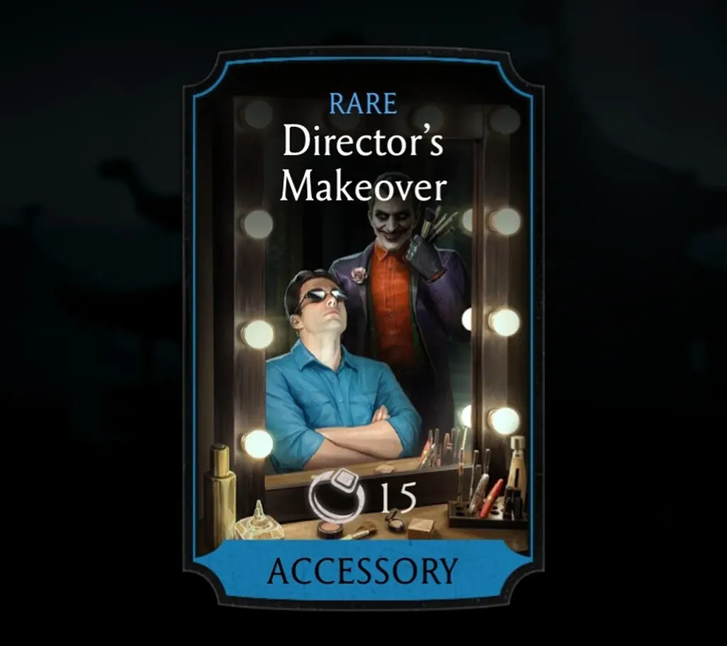 Director's Makeover, Rare Equipment, Accessory, Action Movie Tower - MKmobileInfo