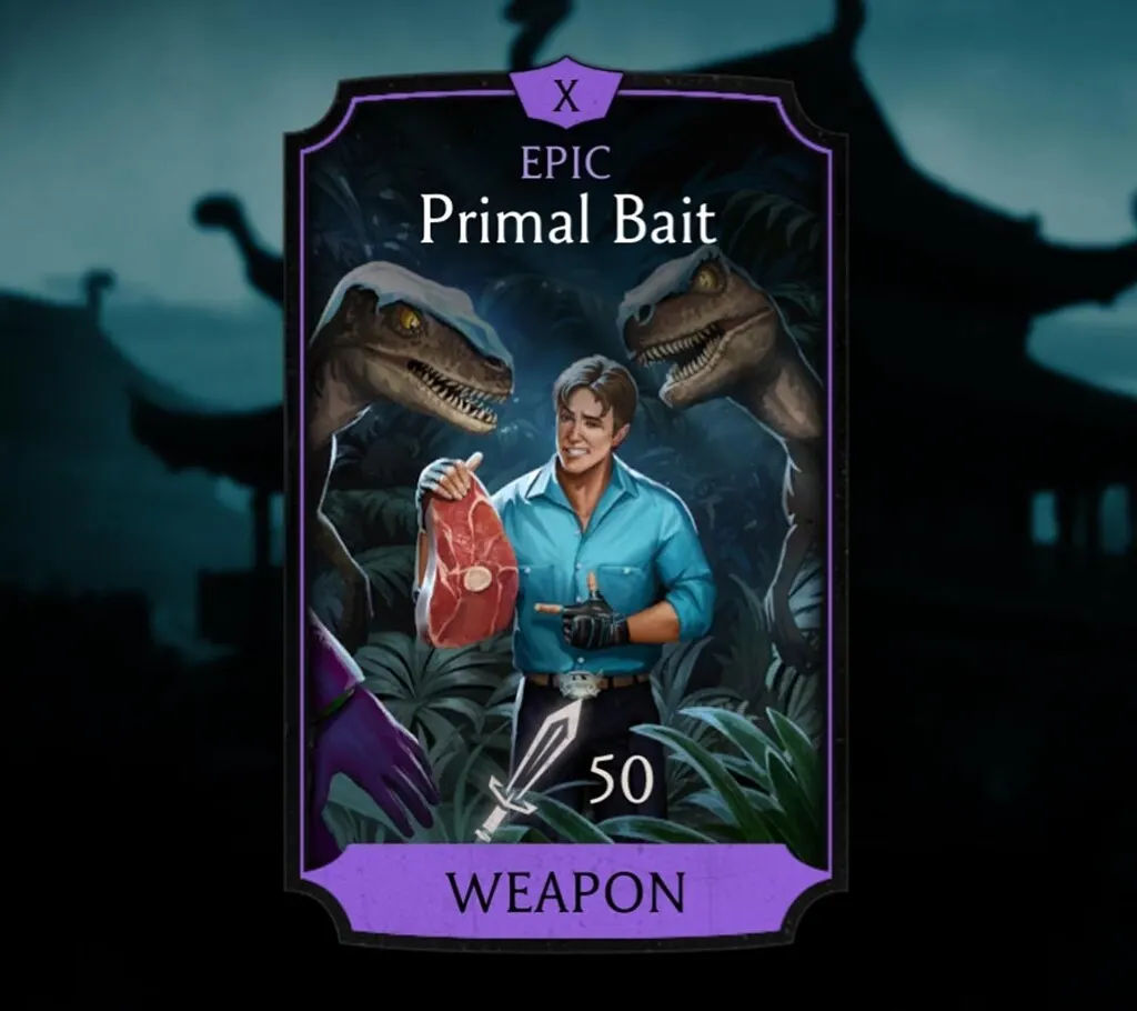 Primal Bait, Epic Equipment, Weapon, Action Movie Tower - MKmobileInfo