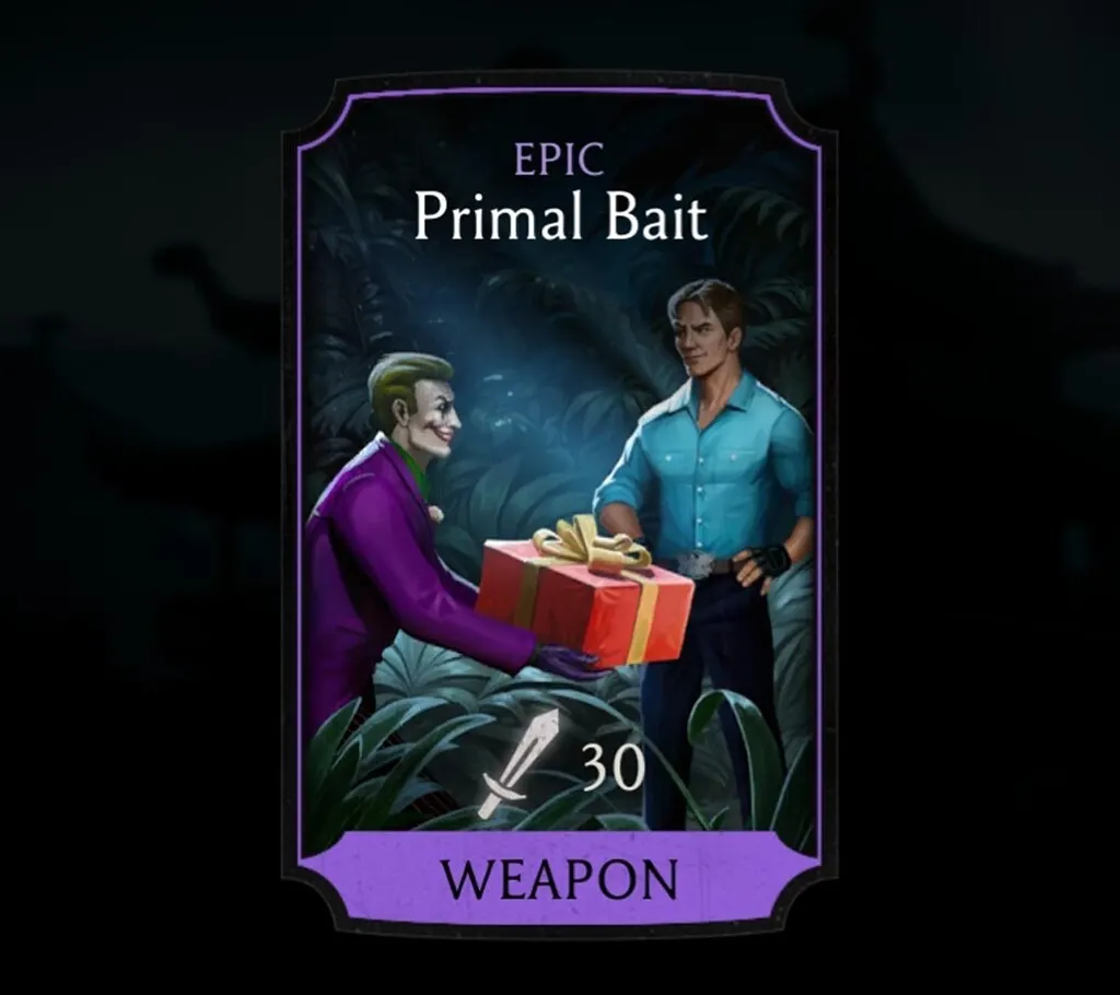 Primal Bait, Epic Equipment, Weapon, Action Movie Tower - MKmobileInfo