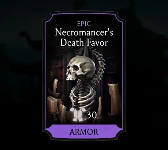 Necromancer's Death Favor