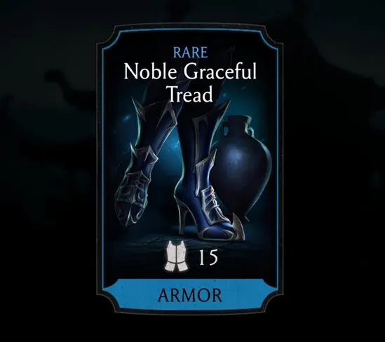 Noble Graceful Tread, Rare Equipment, Armor - MKmobileInfo