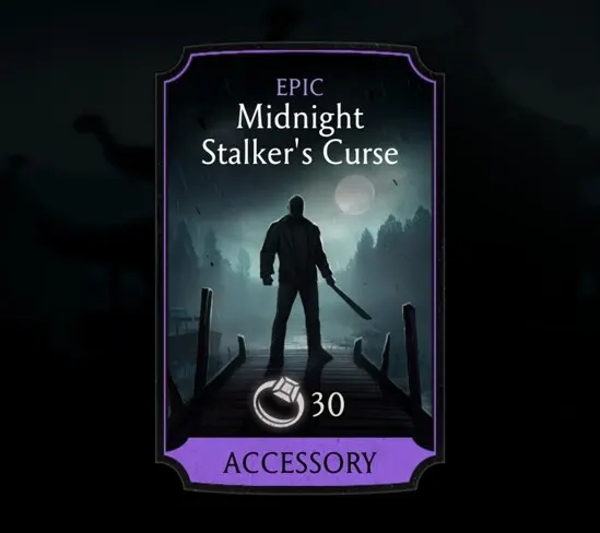 Midnight Stalker's Curse, Epic Equipment, Accessory - MKmobileInfo