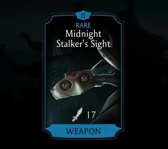 Midnight Stalker's Sight, Rare Equipment, Weapon - MKmobileInfo